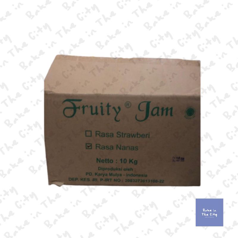 

Selai Serat Fruity Jam - Repack 500g