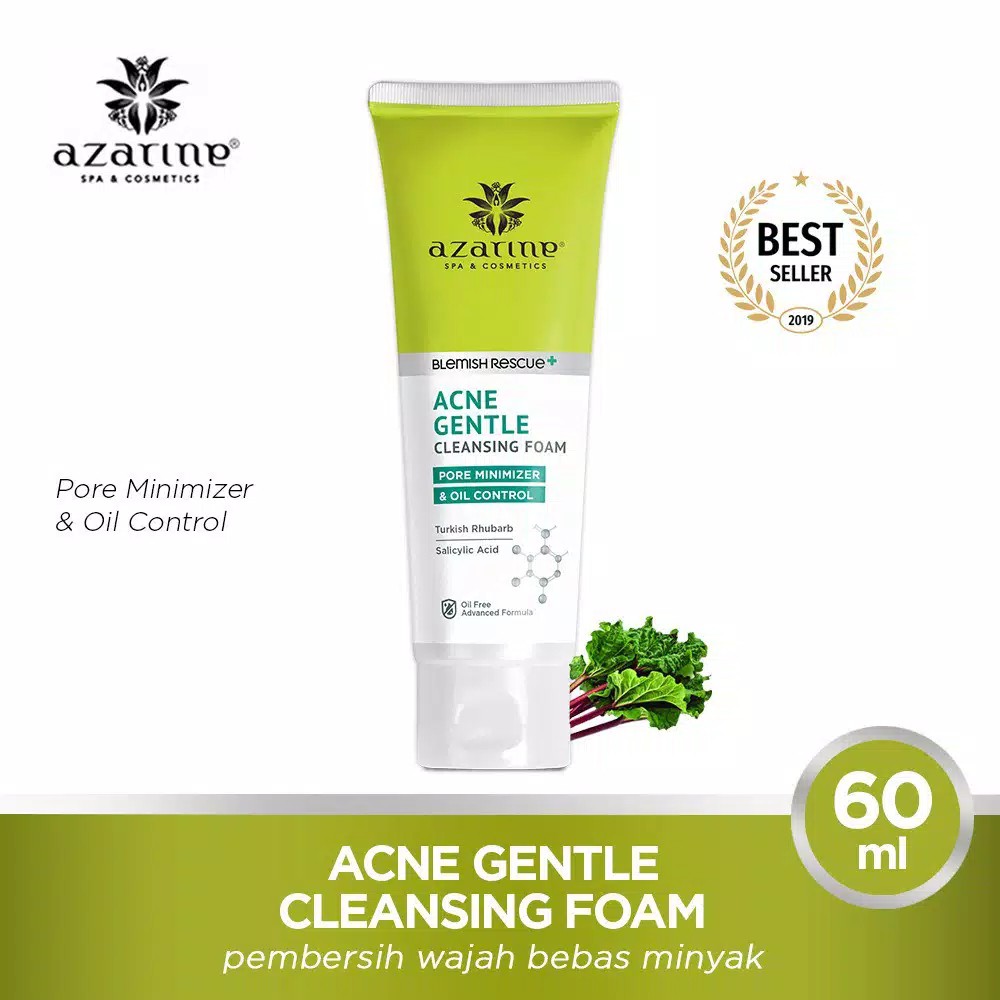 AZARINE Blemish Rescue Acne Gentle Cleansing Foam 60gr