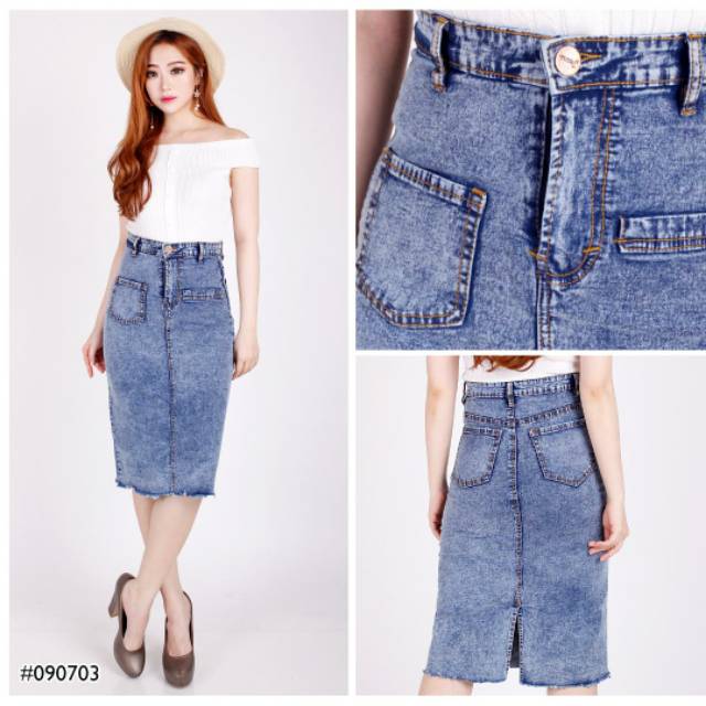 Rok Cewek/Rok Levis Cewek/Rok Pendek/Rok 7/8