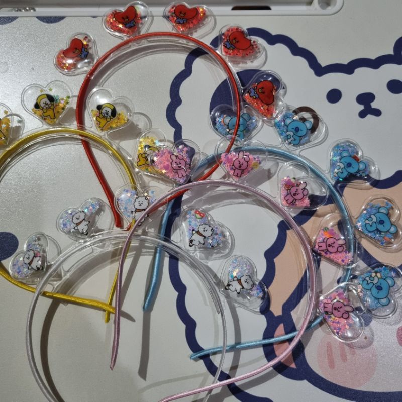 BANDO BTS PASIR / BANDANA BTS GLITTER / HEADBAND BTS / HEADBAND KOREA