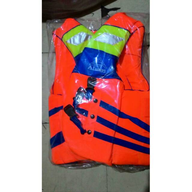 SIZE M - LIFE JACKET/ROMPI PELAMPUNG MERK ATUNAS UNTUK KESELAMATAN OLAHRAGA AIR-MURAH BANGET