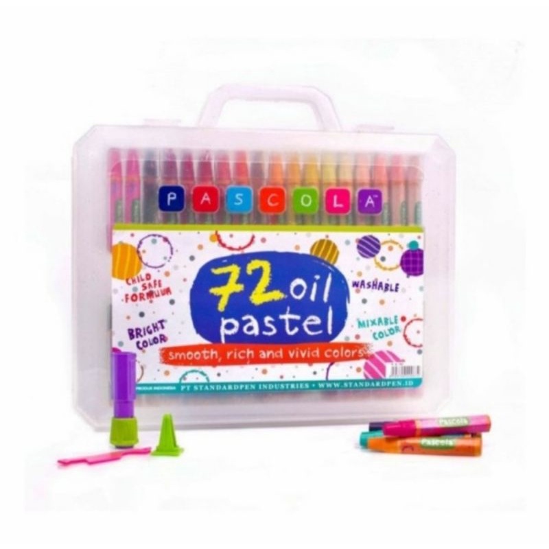 

CRAYON OIL PASTEL PASCOLA 72 WARNA