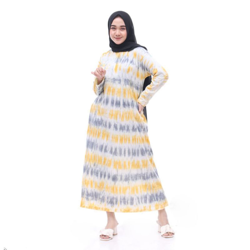 LONGDRESS daster panjang sematakaki lengan panjang busui bumil kaos adem murah