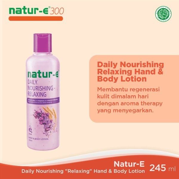 NATUR-E  Hand and Body Lotion 100ml &amp; 245ml