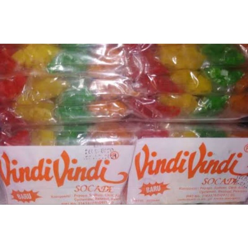 

Socade Sukade Vindi Mix 50gr/ Vindi Vindi Socade / Sukade Mix Buah Cincang Kering