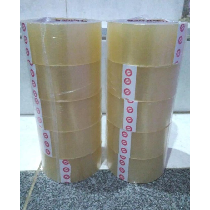 

[ varostore90 ] Lakban Bening Daimaru 2"x90Yard Paket 10 Roll