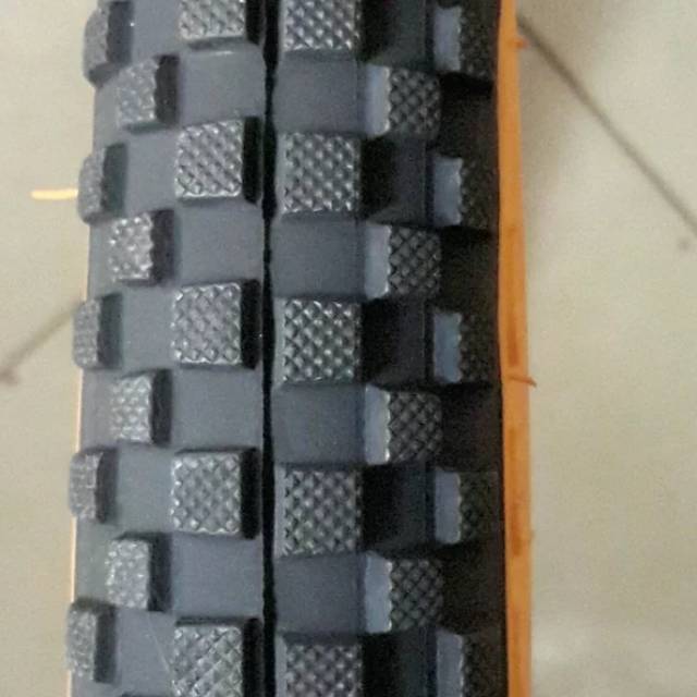 BAN LUAR SEPEDA UK 20 X 1.75 SWALLOW LIST KUNING UNTUK BMX SELI LIPAT