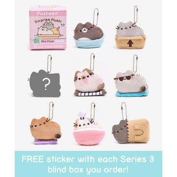 Unik  Pusheen Cat Surprise Plush Blindbox Series 3  Diskon
