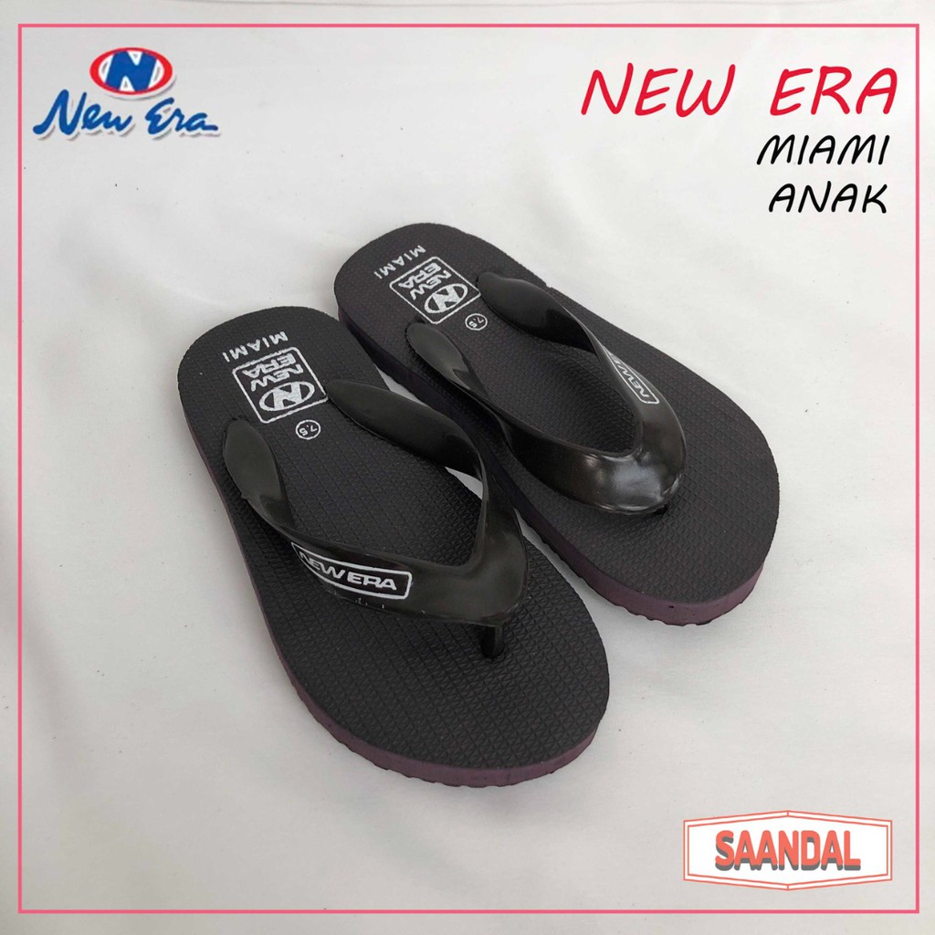 Sandal Jepit Anak New Era Miami TG Tanggung (bisa eceran)