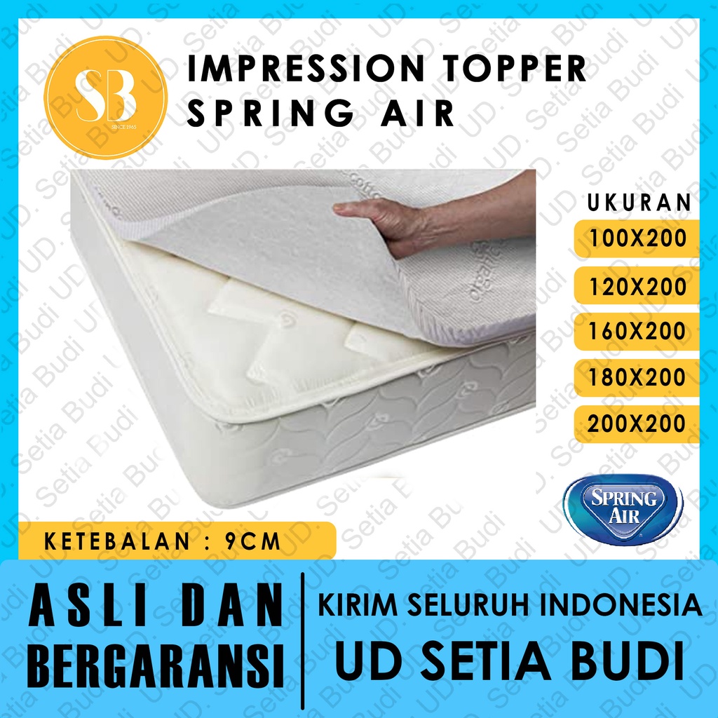 Matras Topper 9 cm Spring Air Impression Topper