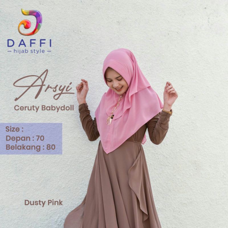 Arsyi Hijab daffi style