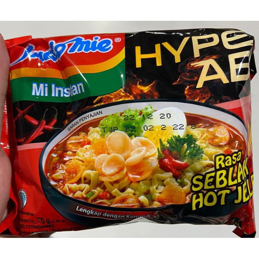 

Indomie HypeAbis Rasa Seblak