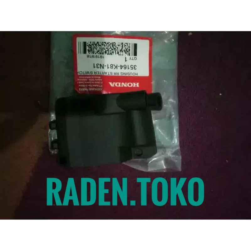 holder saklar start kanan bagian belakang beat street ori original ahm honda