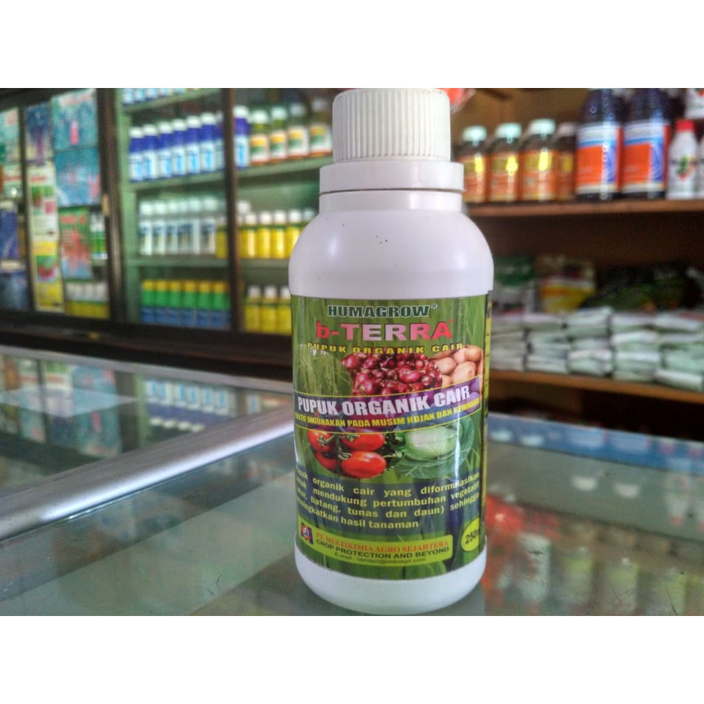 Pupuk Organik/Organik Cair/ Pupuk Tanaman/ sayuran - B-Terra Pupuk Organik Cair