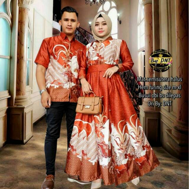 GROSIR BATIK COUPLE GAMIS