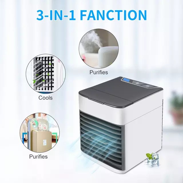 Ac Mini Duduk Tanpa Air Cas Pendingin Ruangan Kekinian Jepang K2E6 Promo Kipas Awet Low Watt Berkual