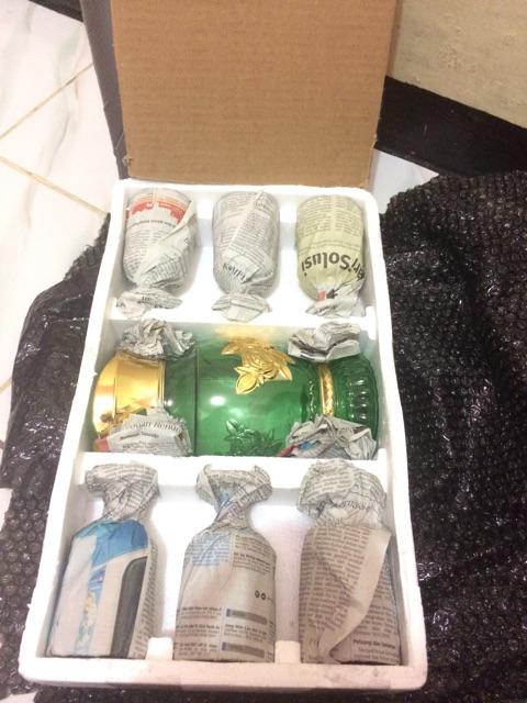 Teko Dan Gelas - Teko Air Zam Zam Kaca Glass - Oleh Oleh Haji Dan Umroh