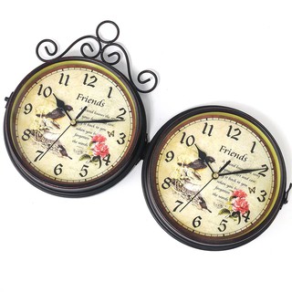 Jam Gantung Shabby Vintage 2 Sisi Limited stock Shopee Jam Gantung Shabby Vintage 2 Sisi Limited stock Shopee