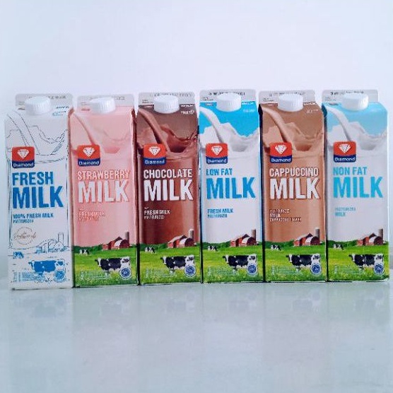 

Fresh Milk Diamond 946ml / 1liter Eceran