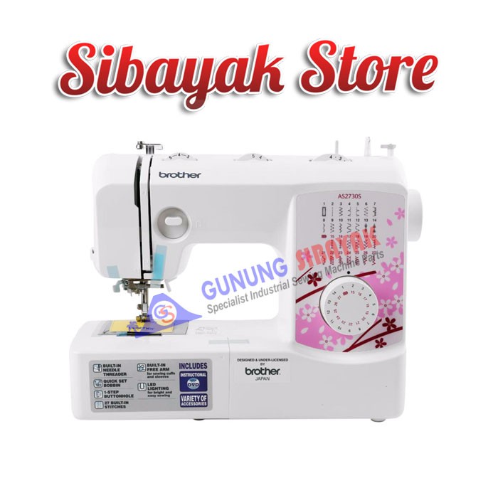 Jual Mesin Jahit Brother As2730s Sewing Machine Indonesia Shopee Indonesia