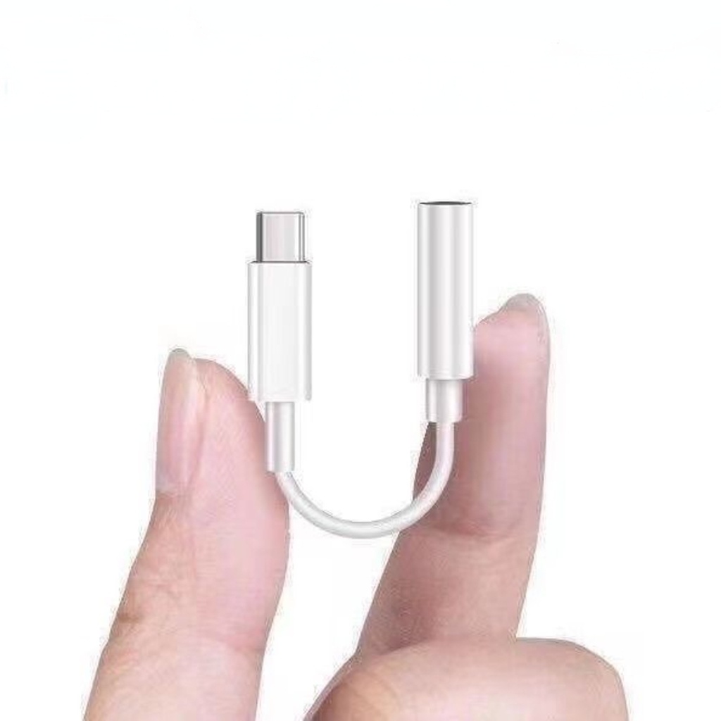 Kabel Adapter Konverter Audio Headphone 3.5mm Tipe c Untuk iphone Android