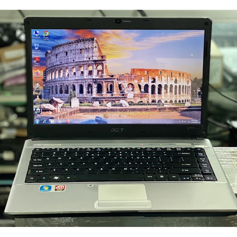 Laptop Acer Aspire 4810T Core 2 Duo U9400 Layar 14inch Second