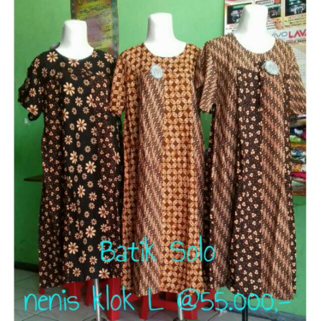 Daster batik solo