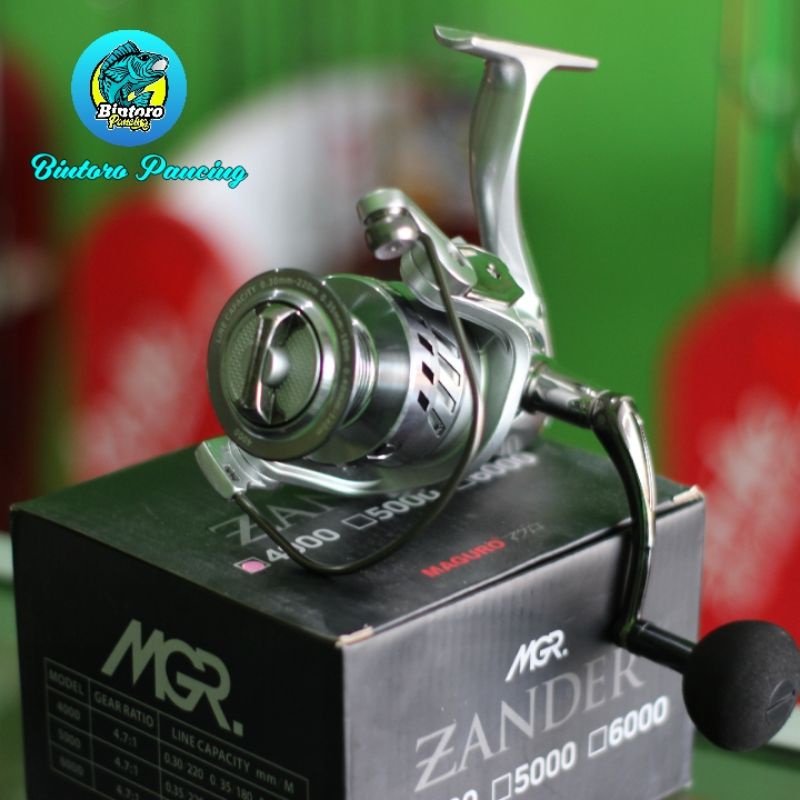 Reel Spining Maguro Zender Power Handle 3000 & 4000