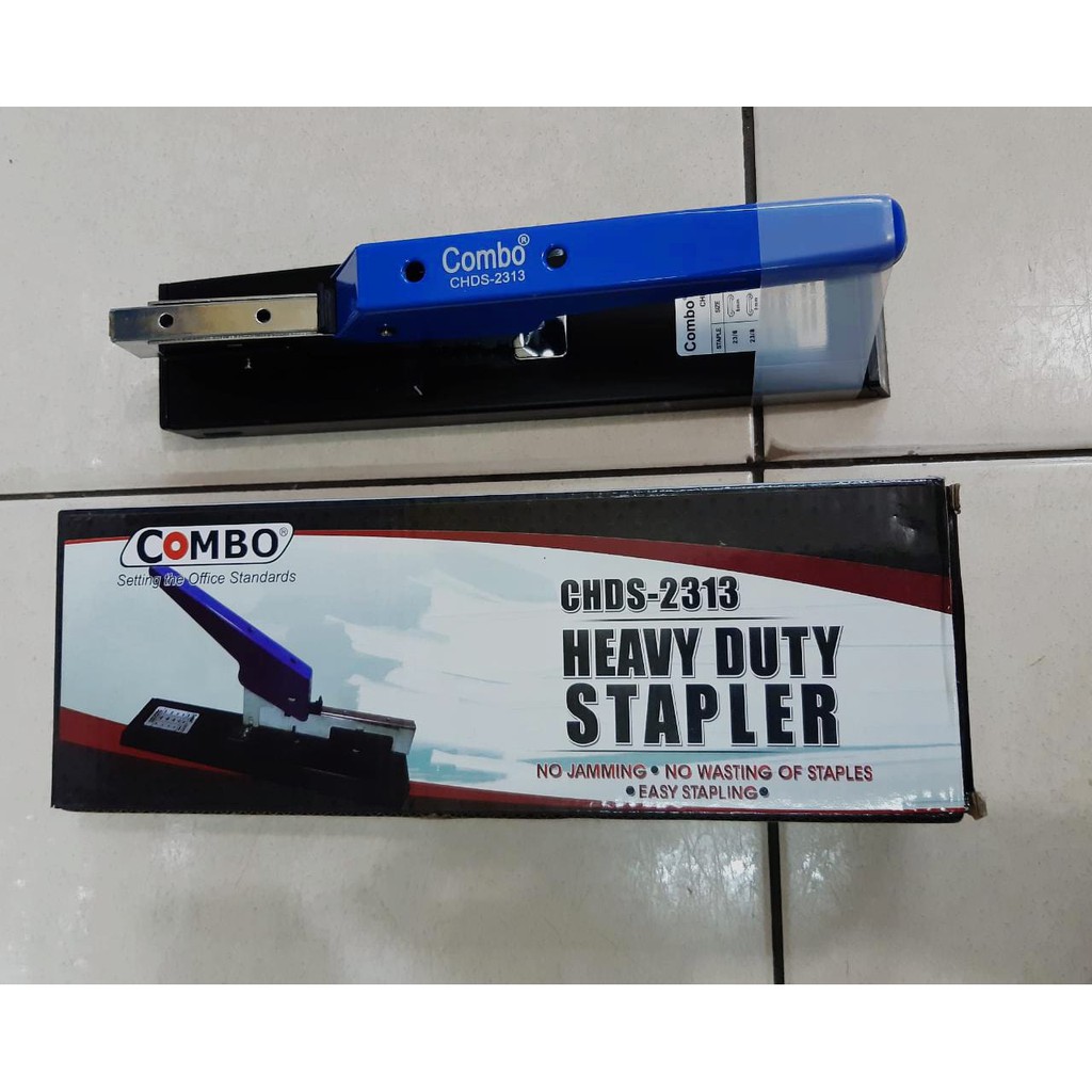 

Staples/Jepretan/Hekter/Stepler/Stapler Combo CHDS-2313 (bisa untuk bendel kertas super tebal)