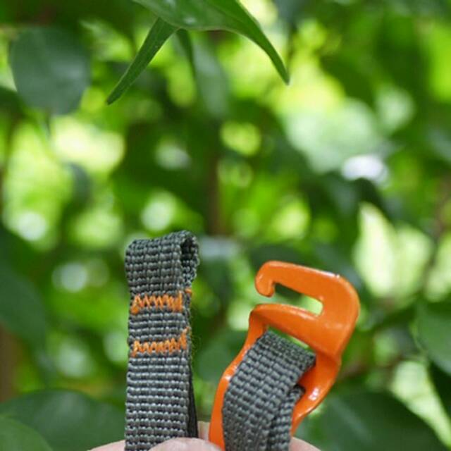 Strap pengikat tas tali webbing buckle besi serbaguna multi fungsi camping outdoor