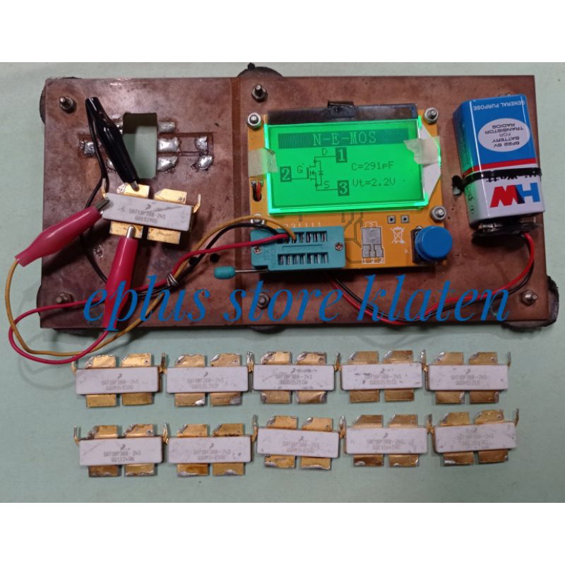 mosfet sat18p380 sat380 pemancar vhf