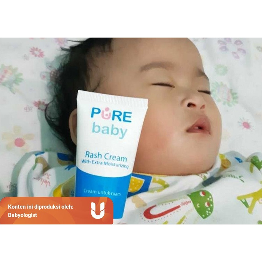 Pure Baby Rash Cream 50gr Baby Cream Krim Lotion Bayi