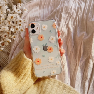 Creative little flowers soft case iPhone12 mini iPhone12