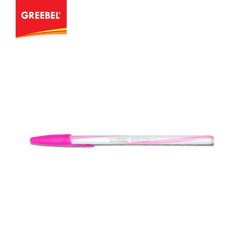 365 GREEBEL Trendee 01 JOYKO Pulpen/Ballpoint/Ballpoint/Bolpen/Pen Trendee 01 Black (12pcs)