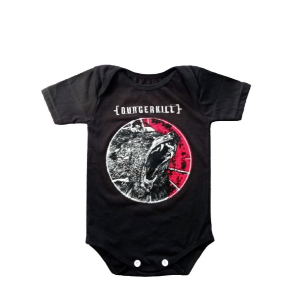 baju bayi jumper band Burgerkill/ kids rockstar