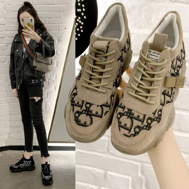 TMI 1918Khki Sepatu Wanita Import Shopee  Indonesia