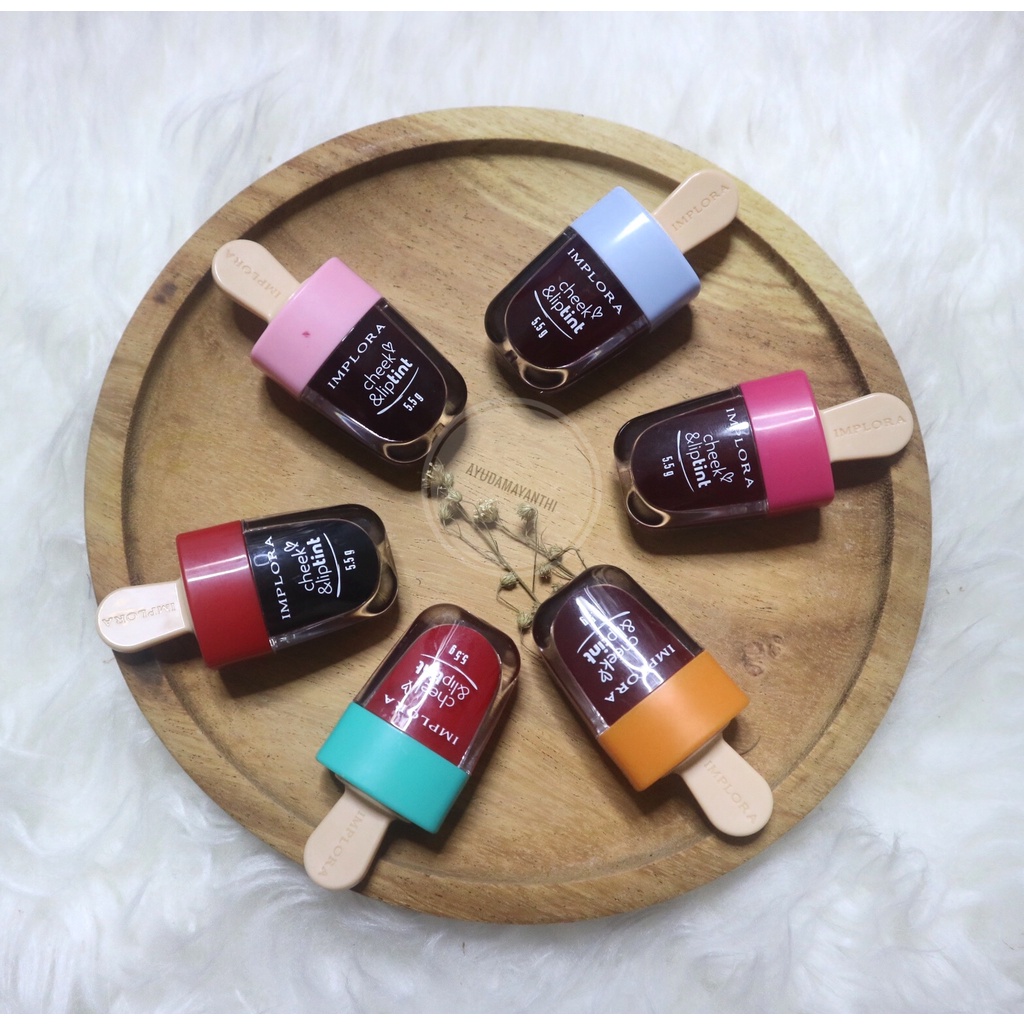 TERBARU !! IMPLORA (✔️BPOM) Cheek &amp; Liptint - ORIGINAL LIPTINT