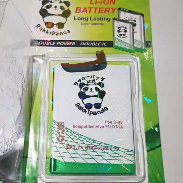 BATERAI RAKKIPANDA FOR VIVO Y51/Y51A/Y51L