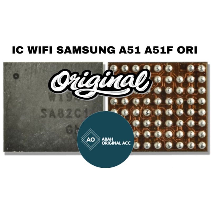 IC WIFI SAMSUNG A51 A51F ORIGINAL TESTED PROVED