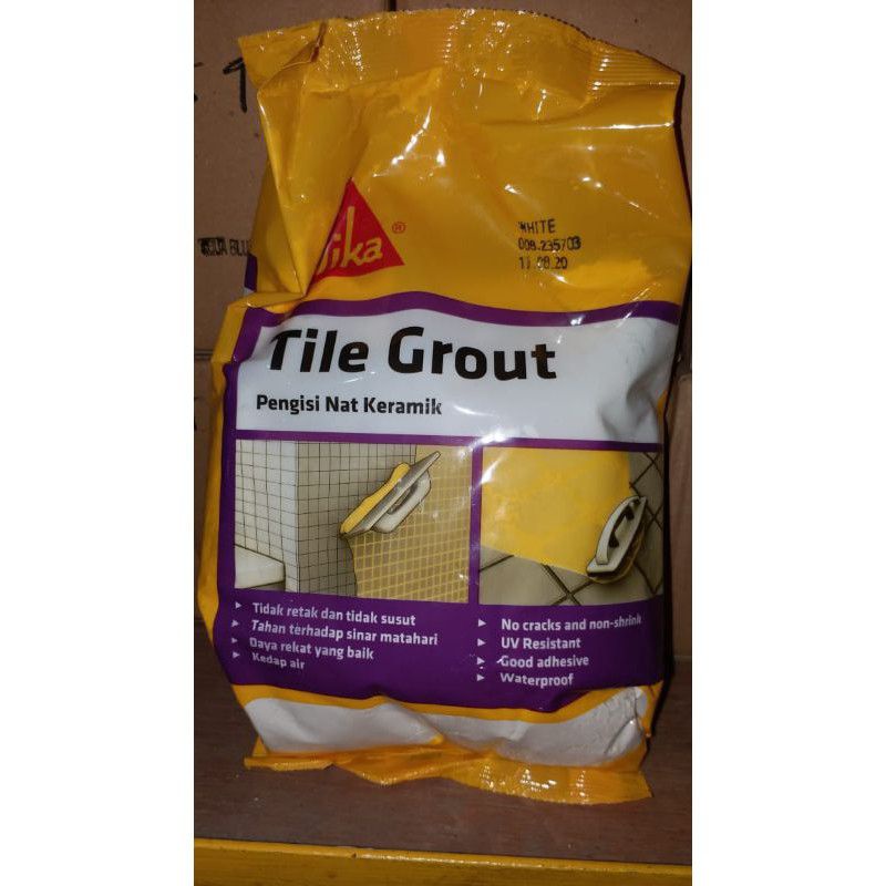 Nat keramik / granit (semen bubuk pengisi nat) warna invory 1 kg