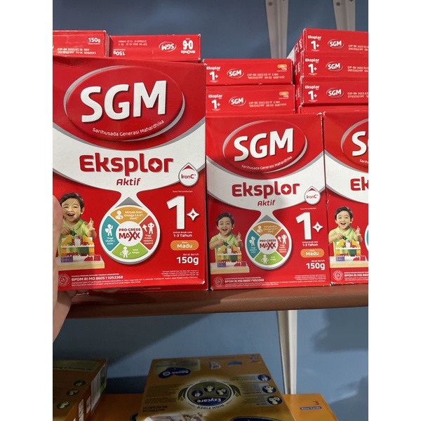 SGM EKSPLOR 1+ /1-3tahun 150gram MADU