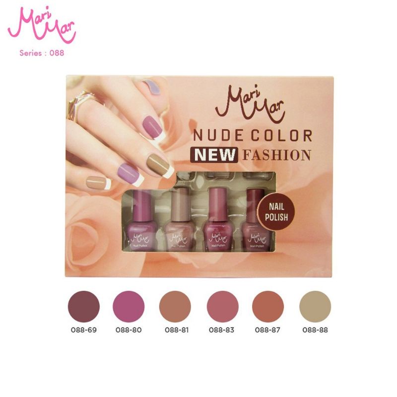 Marimar Nail Polish Nude Color New Fashion/Kutek Xi Xiu(New)