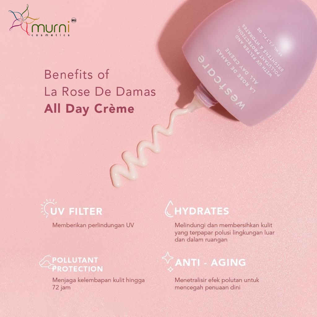 WESTCARE LA ROSE DE DAMAS ALL DAY CREME 50ML