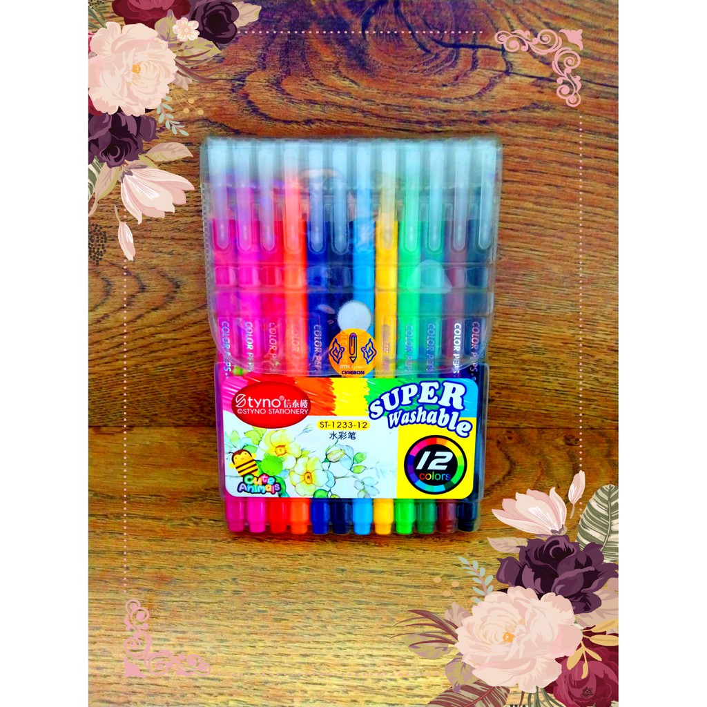 

Spidol Warna Import Im168 ST-1233-12 Spidol Fancy Cute Animal 6 Warna