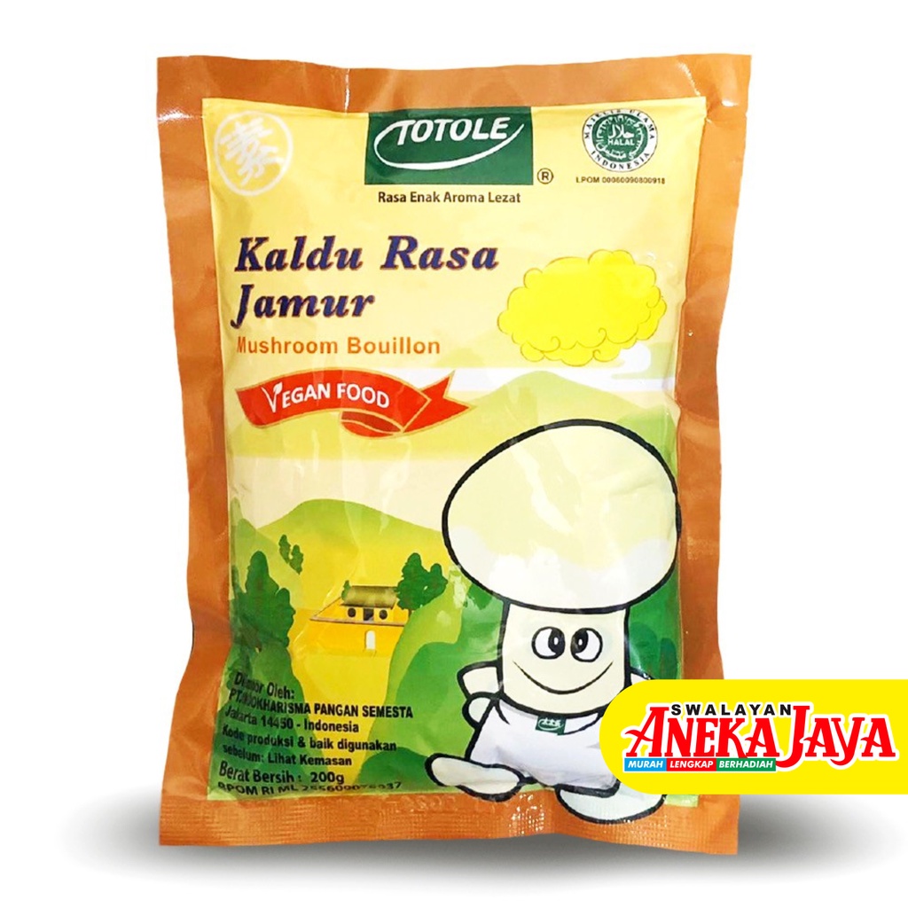 

KALDU JAMUR TOTOLE 200GR