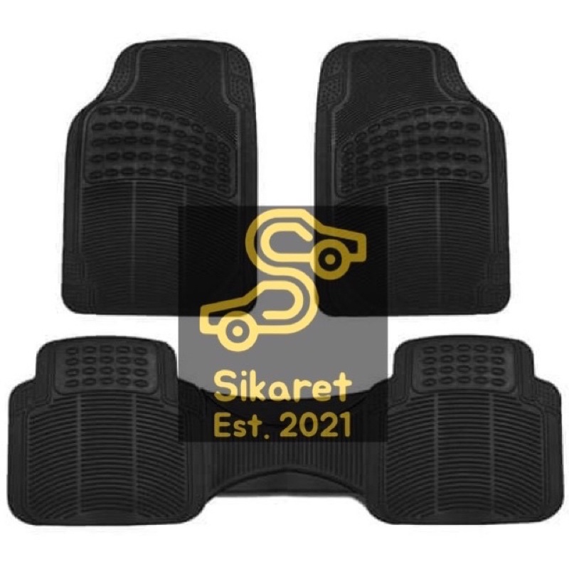 Karpet Karet Lantai Mobil 2 Baris Universal GP Rubber