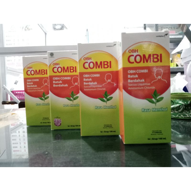 OBH COMBI BATUK BERDAHAK MENTHOL 100 ml - ED 01/2025