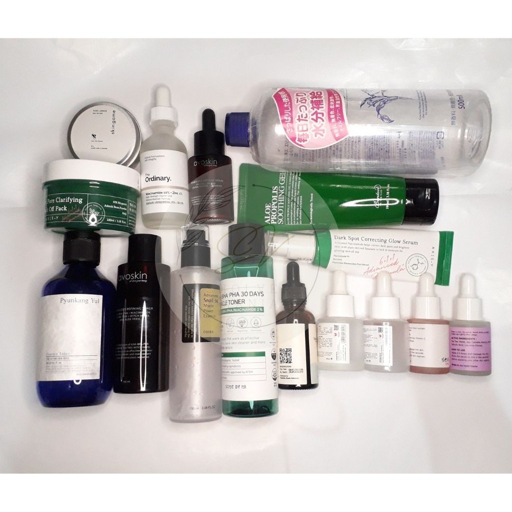 Botol/Jar Kosong Bekas Skincare dan Make Up