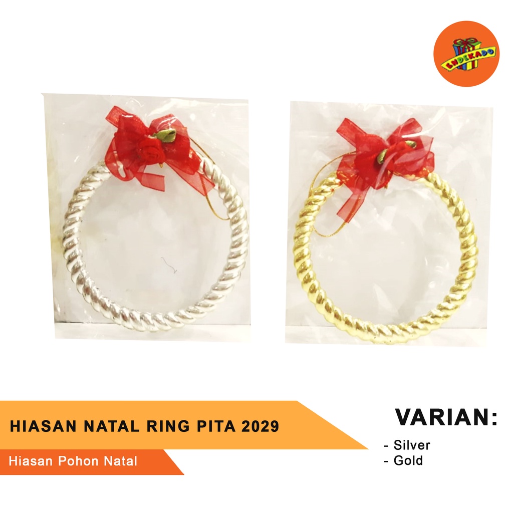 HIASAN NATAL RING PITA 2029 - Hiasan Pohon Natal