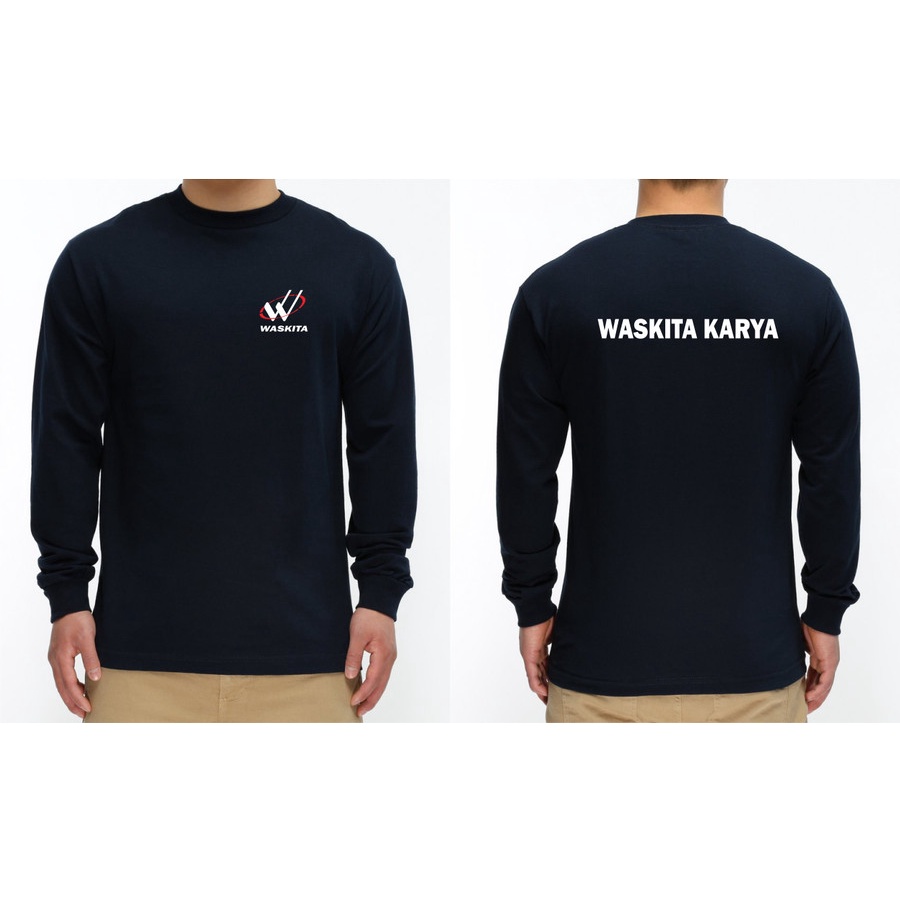 kaos waskita karya longsleeve / baju pt waskita karya panjang